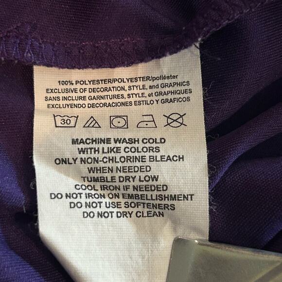 Baltimore Ravens Tee Fanatics Mens M Purple‎ Pullover Short Sleeve Tee Shirt NFL - Picture 8 of 10